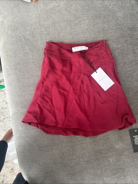 Women's Raspberry Circle Skirt